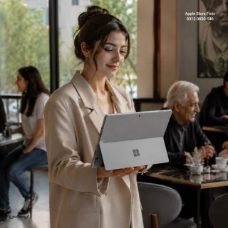 سرفیس پرو ۵ Microsoft surface pro 5 core i5-7300u ram8gb ddr4 hard 256gb ssd اپل استور فینیکس